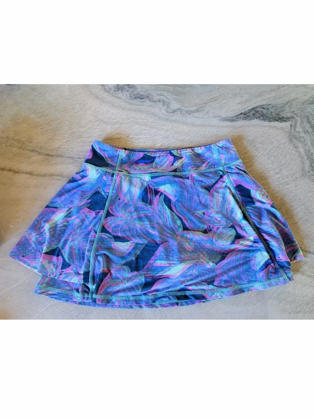 WONDER NATION | L 10/12 | Black White Checkered Cotton Leggings + Skirt Lot